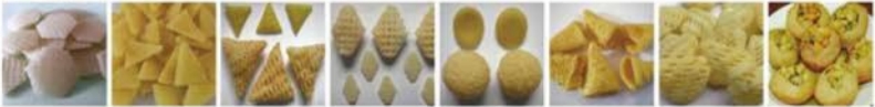 contoh produk 3D dari pellet snack