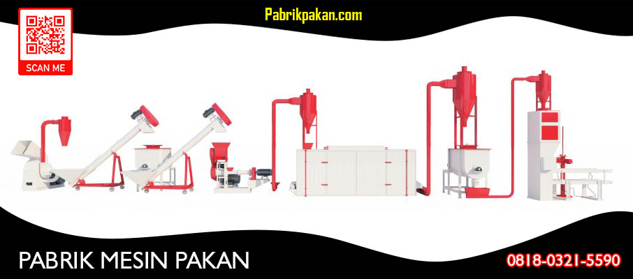 Jual Mesin Produksi Pakan Ikan