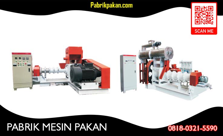 MESIN PELLET PAKAN IKAN Apung DENGAN SPESIFIKASI TIPE MOTOR
